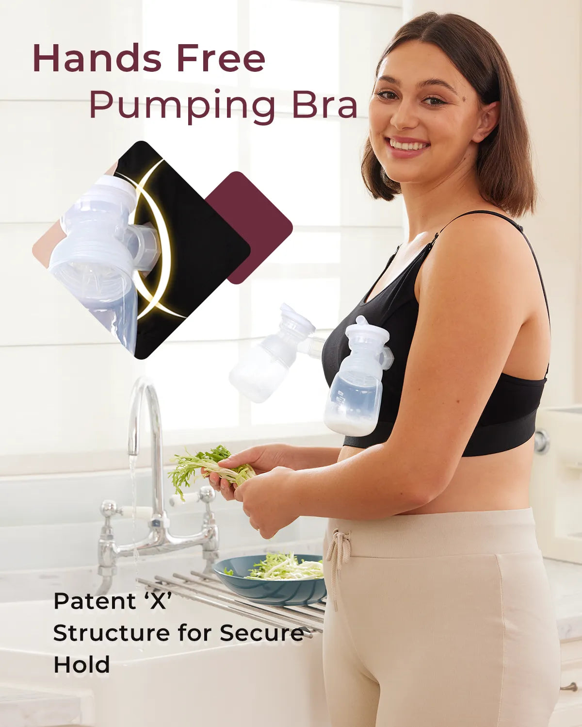 The Original: Our Basic Pumping Bra - YN08