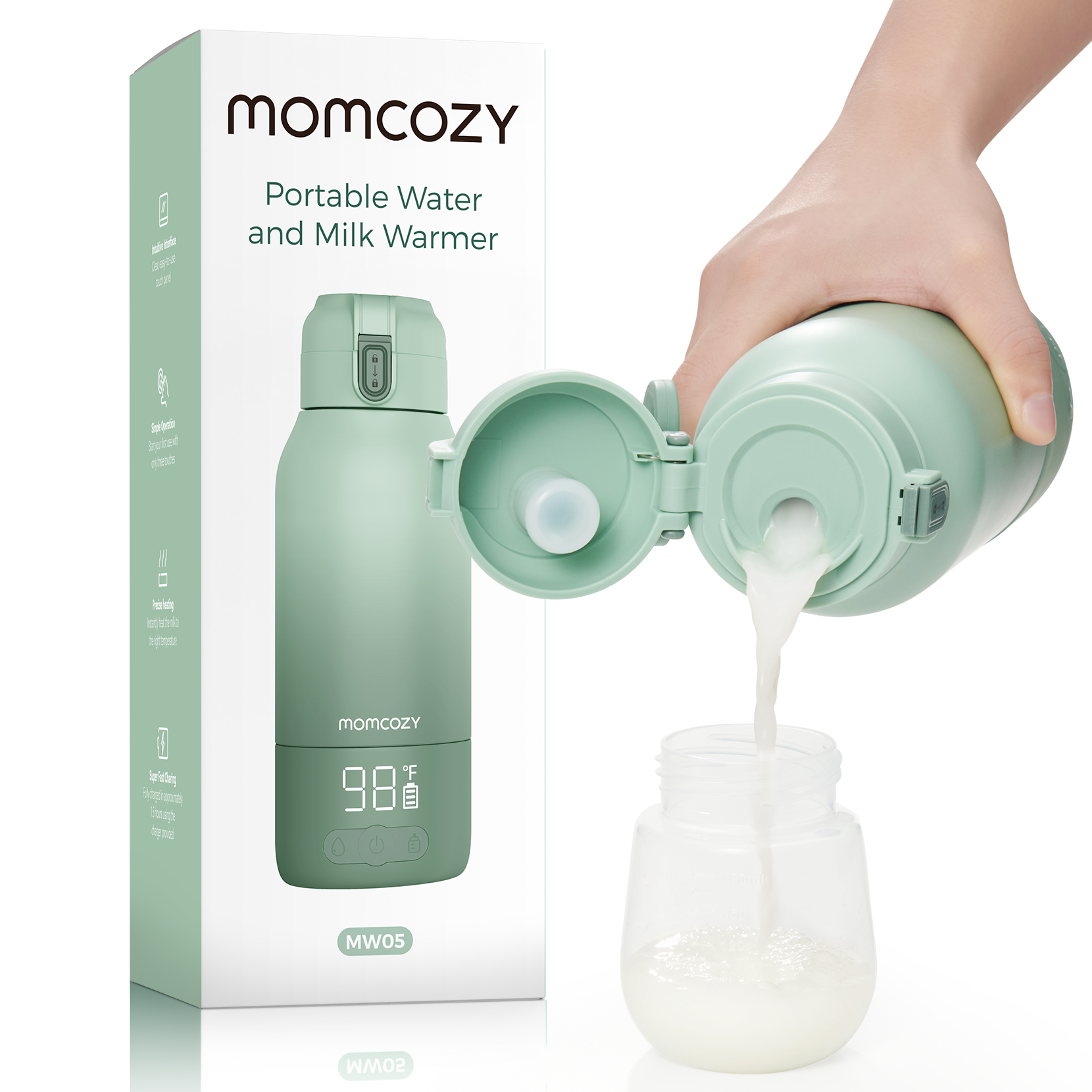 PureHug Baby Carrier & Portable Baby Bottle Warmer & 22oz Baby Bottle Cooler Bundle