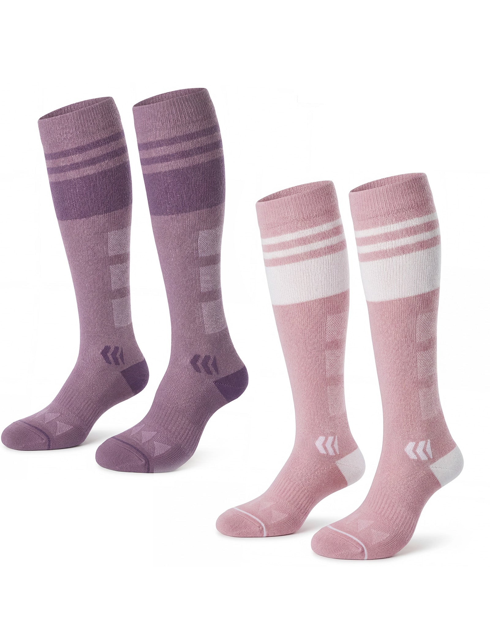 Momcozy Wide Calf Compression Socks 20-30mmHg for Sports 2 Pairs IWSO
