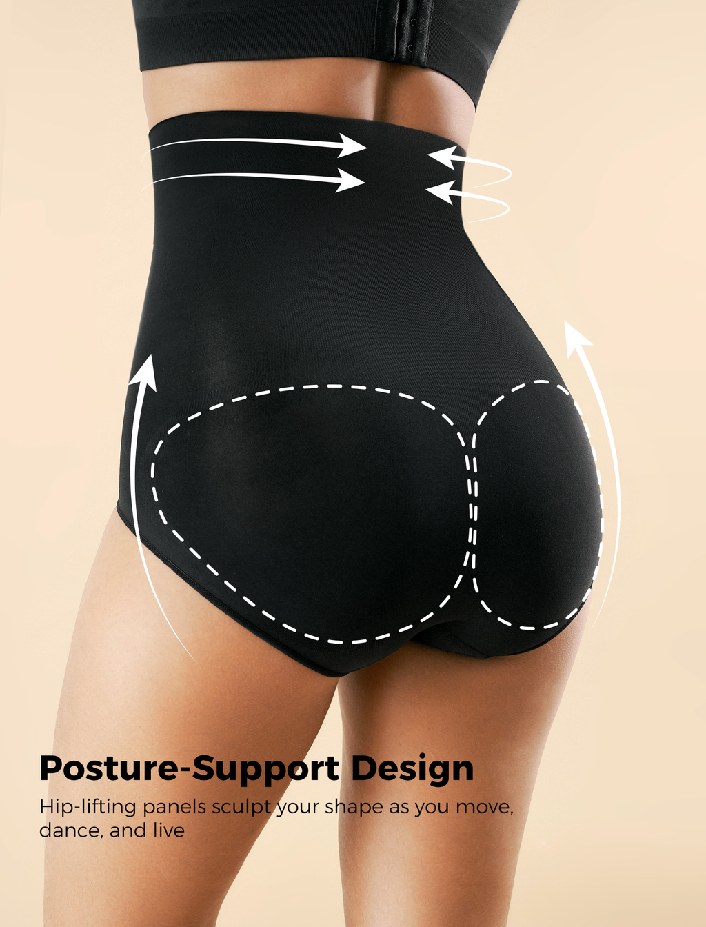 Momcozy Seamless Tummy Shapewear Panties - Postpartum & Daily Dress