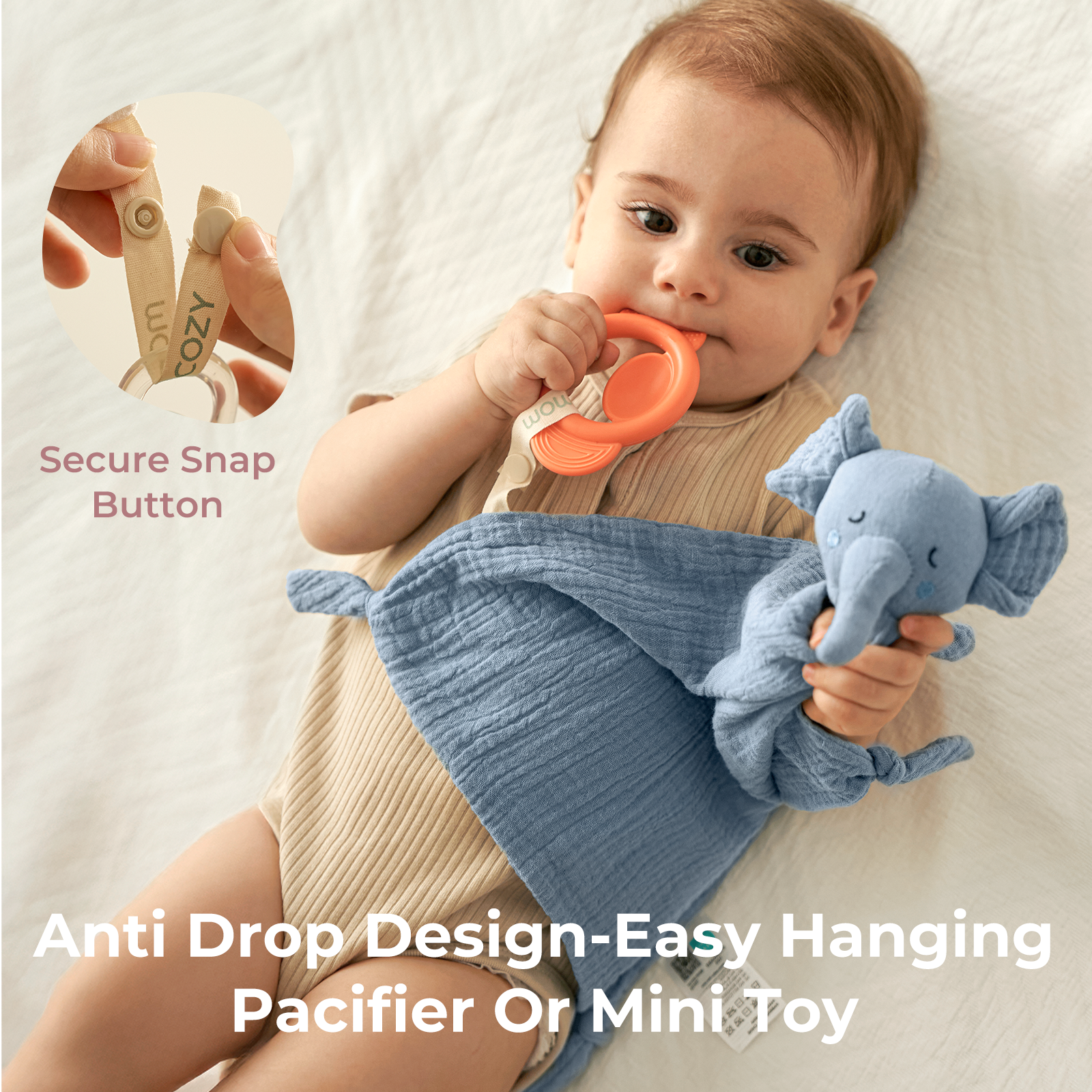 Momcozy Baby Security Blanket – Perfect Newborn Gift