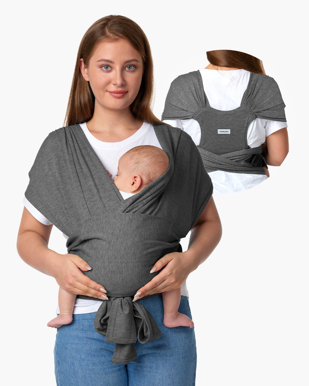 Easy to Wear Hands Free - Baby Wrap Carrier