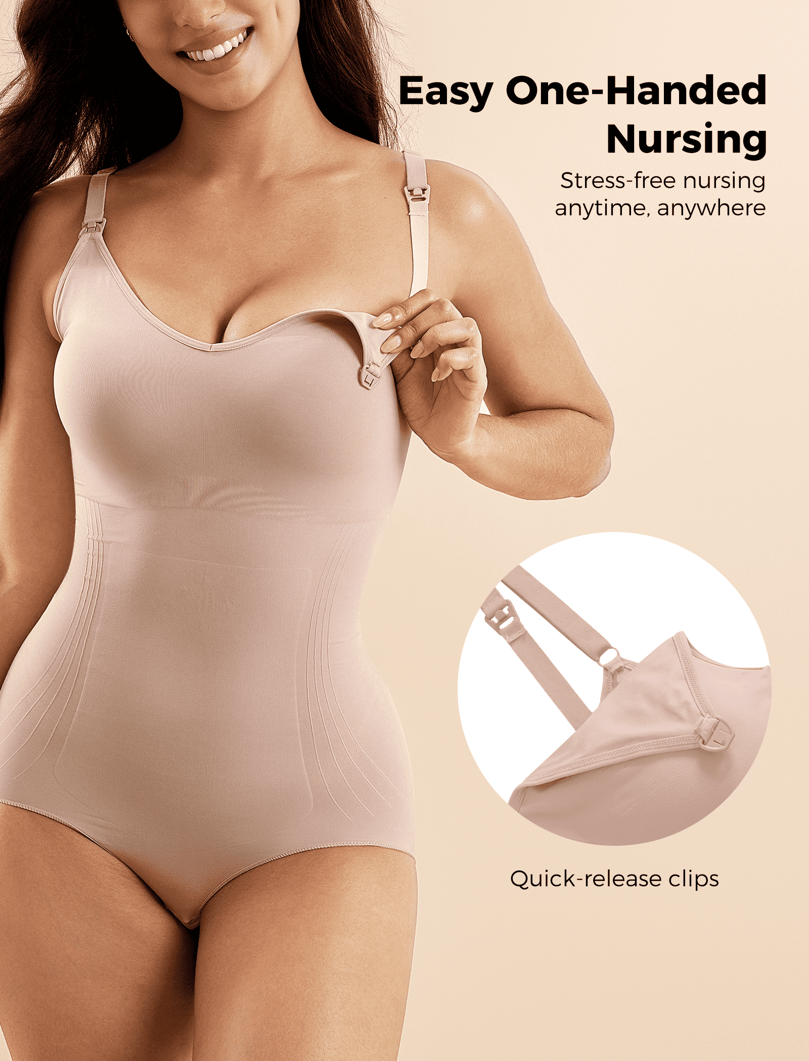 Momcozy Shapewear Bodysuit - Postpartum & Daily Dress