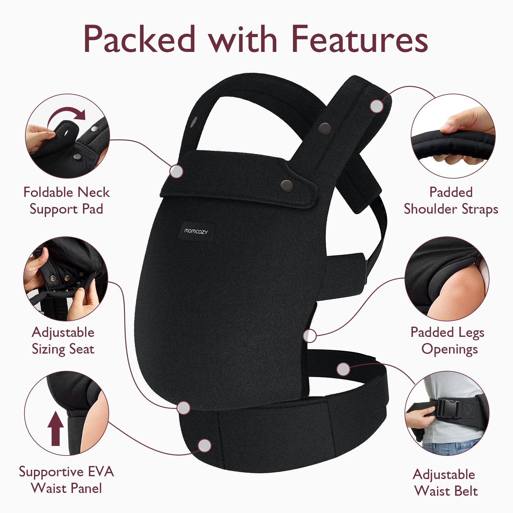 PureHug Baby Carrier & Portable Baby Bottle Warmer & 22oz Baby Bottle Cooler Bundle