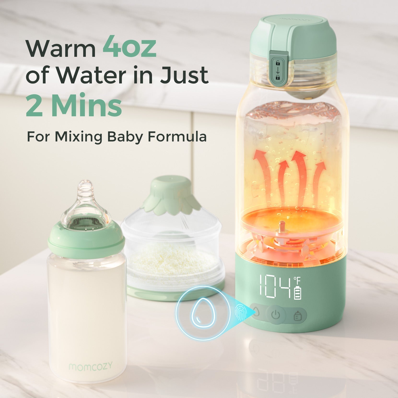 PureHug Baby Carrier & Portable Baby Bottle Warmer & 22oz Baby Bottle Cooler Bundle