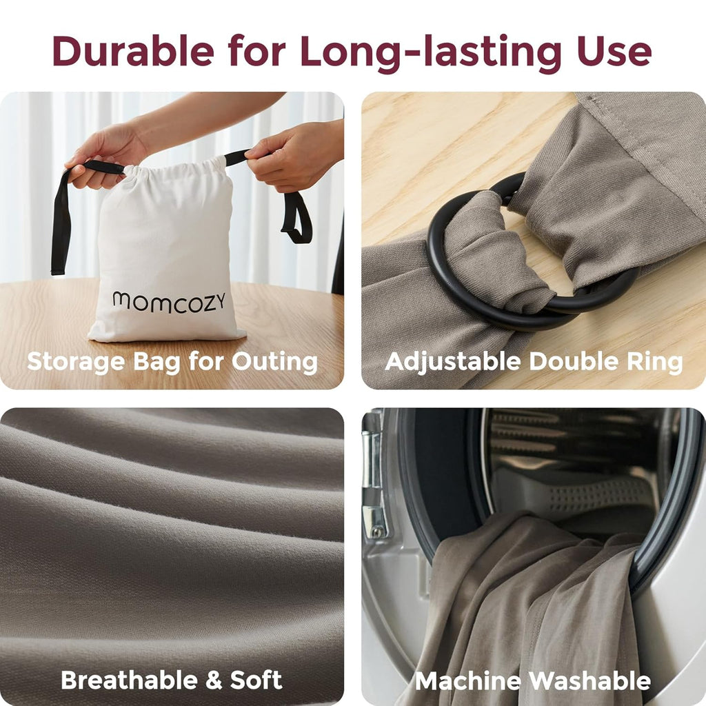 Easy to Wear Hands Free - Baby Wrap Carrier