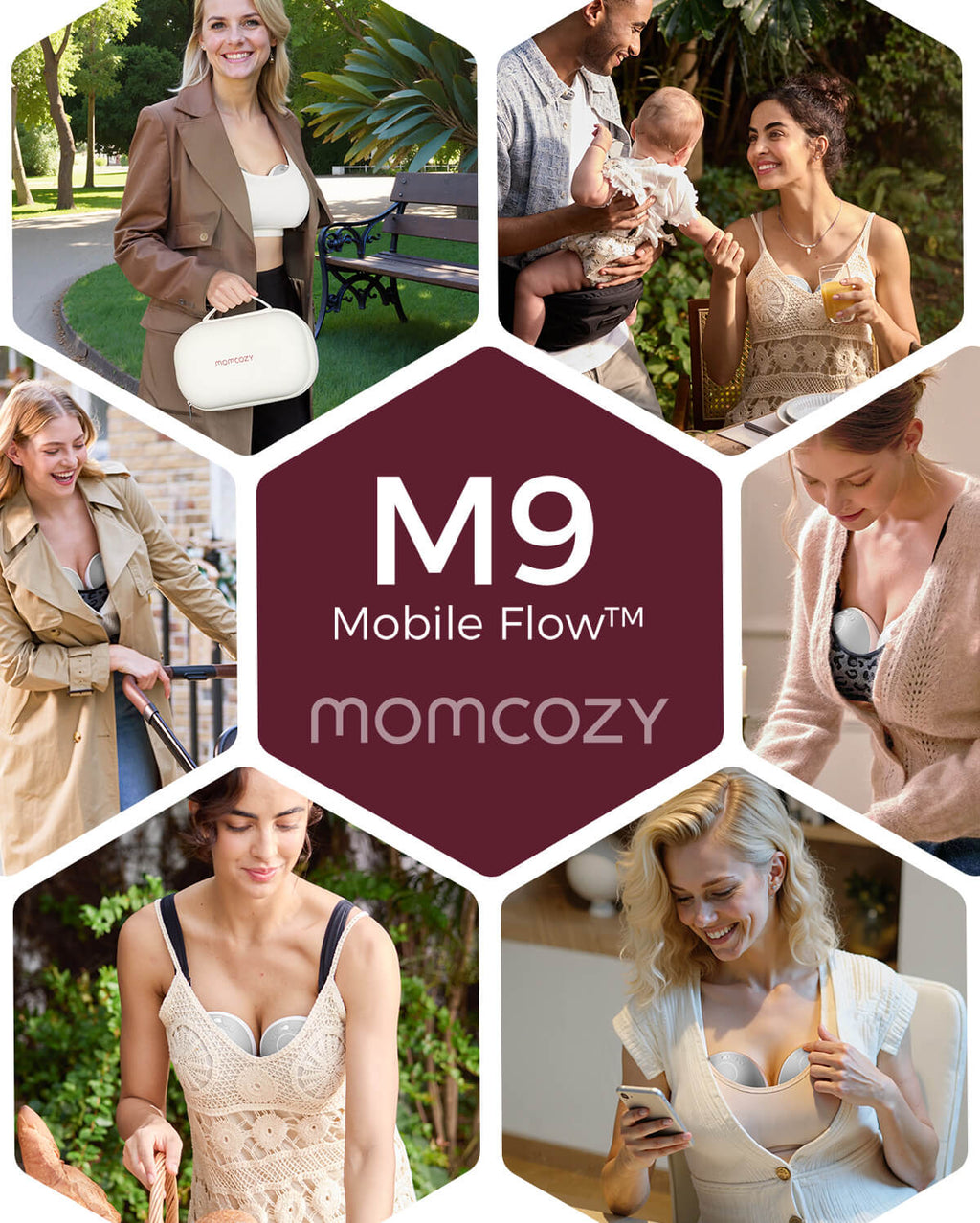 Mobile Flow™ Hands-Free Breast Pump | M9 1.0