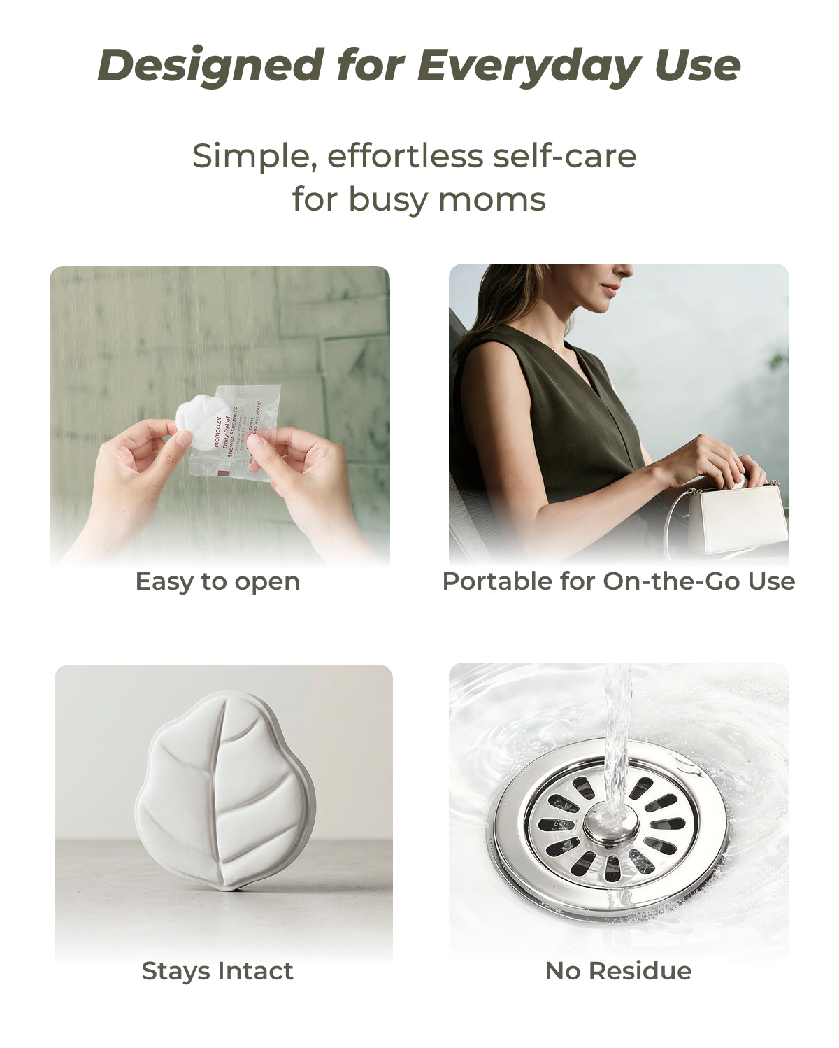 Momcozy Peppermint & Eucalyptus Shower Steamers（14 Pack）